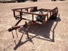 5x12Ft Single Axle Utility Trailer