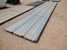 (20 pcs) R Panels 20 Ft Long, Color Galvanized