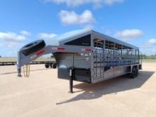 2024 Rawmaxx 28Ft Livestock Trailer
