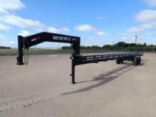 2024 Burk's Best GS50 Gooseneck Round Bale Trailer