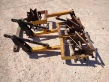 (3) Soil Finisher Units/Tractor Drawbar Hitch