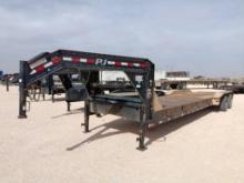 PJ 34Ft Gooseneck Trailer