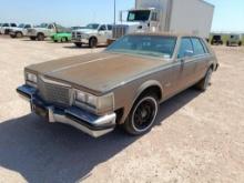 1983 Cadillac HT 4100 Seville Passenger Car