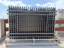 (13) Pcs 8ft x 6ft Power Coated Steel Site Fence