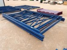 (4) 8ft x 14ft High Pallet Rack Uprights
