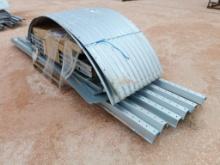 Unused 10 Ton Galvanized Steel Silo