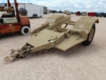 Single Axle Military Chassis Trailer