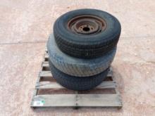 (3) Misc Wheels w/Tires