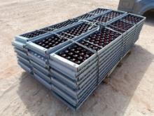 (30) Sections Unused Skate Wheel Flow Racks 91'' Long 15'' Wide