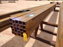 (25) pcs of 2" Square Tubing