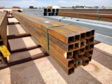 (25) pcs of 2" Square Tubing