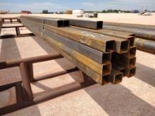 (20) pcs of 3" Square Tubing