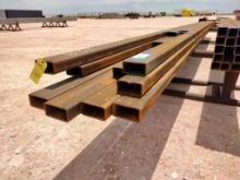 (12) pcs of 2'' x 4" Rec Tubing