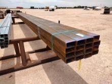 (16) pcs of 2'' x 4" Rec Tubing
