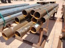 (10) pcs of 6" OD Steel Pipe