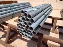 (37) pcs of 2 3/8" OD Galvanized Pipe