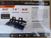 Unused Wolverine LL-12-78W Skid Steer Land Leveler