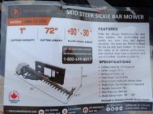 Unused Wolverine SBM-12-72W Skid Steer Sickle Bar Mower