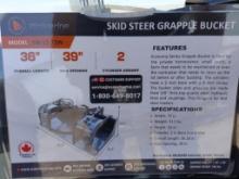 Unused Wolverine GB-11-72W Skid Steer Grapple Bucket