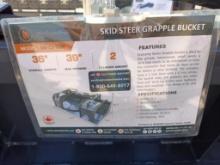 Unused Wolverine GB-11-72W Skid Steer Grapple Bucket