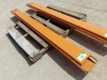(1) Set Unused 82'' Fork Extensions