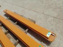 (1) Set Unused 82'' Fork Extensions