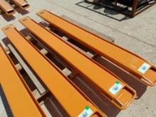 (1) Set Unused 76'' Fork Extensions
