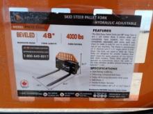 Unused Wolverine PFA-11-3300G Hydraulic Adjustable Pallet Forks