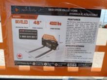 Unused Wolverine PFA-11-3300G Hydraulic Adjustable Pallet Forks