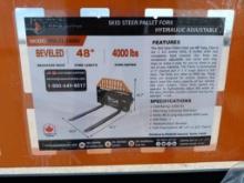 Unused Wolverine PFA-11-3300G Hydraulic Adjustable Pallet Forks