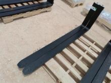 (1) Set Unused 5ft Forklift Forks