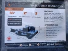 Unused Wolverine BC-13-72W Skid Steer Brush Cutter