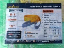 (22) Unused Landhonor Webbing Slings