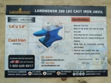 Unused Landhonor200Lb Cast Iron Anvil
