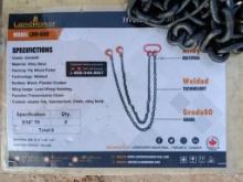 (8) Unused 5/16'' 7FT G80 Chain Slings