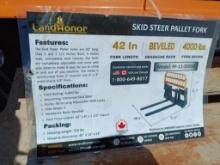 Unused Landhonor PF-11-3500G Skid Steer Pallet Fork