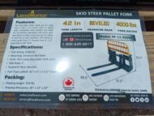 Unused Landhonor PF-11-3500G Skid Steer Pallet Fork