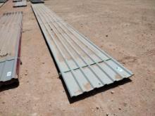 (14 pcs) U Panels 35ft Long, Color White