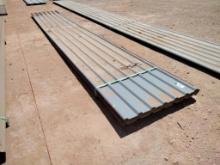 (? pcs) U Panels 21ft Longest & Misc Lengths, Color Red