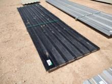 (? pcs) U Panels 11' 10'' Longest & Misc Lengths, Color Black
