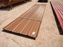 (? pcs) Ag Panels 13ft Long, Color Copper