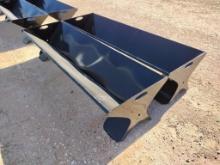 Unused (2) Heavy Duty 90'' Cattle Feeders
