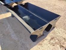Unused (2) Heavy Duty 90'' Cattle Feeders