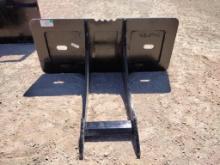 Unused Skid Steer Rock and Stump Digger