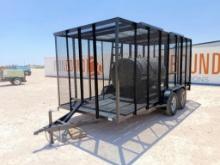 Trash Trailer w/Fuel Tank