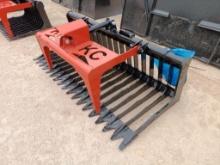 Unused 76'' Skid Steer Skeleton Grapple