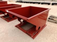 Unused 1.5 CY. Self Dumping Hopper w/Fork Pockets