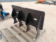 Unused Pull Style Cultivator (Skid Steer Attachment)
