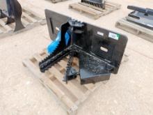 Unused Tree Puller (Skid Steer Attachment)