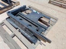 Unused 36'' Mini Universal Attach Fork Frame w/42'' Forks